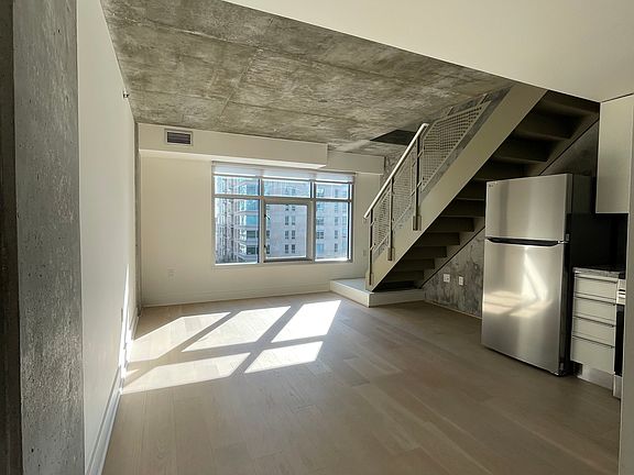 downstairs kitchen+living entry