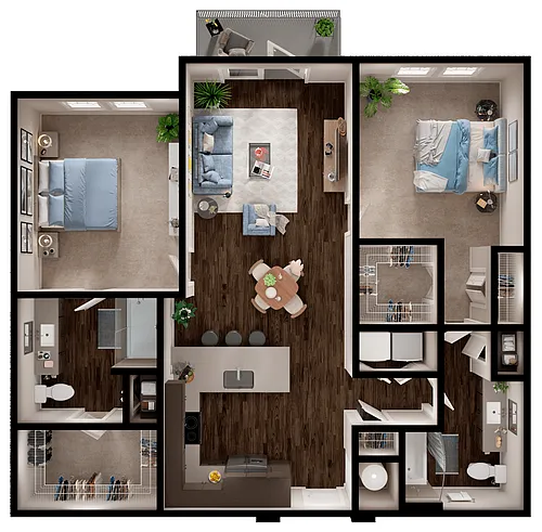 Floor plan B3
