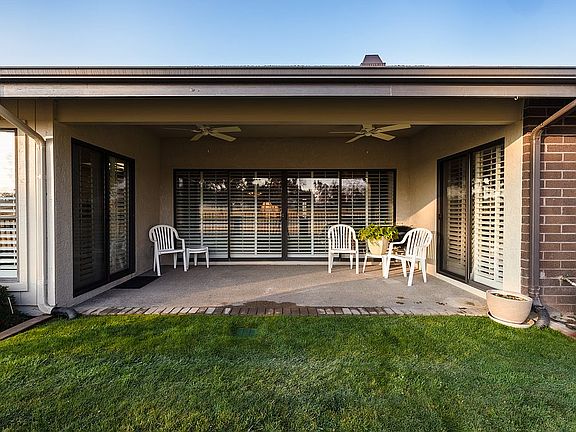 Spacious patio