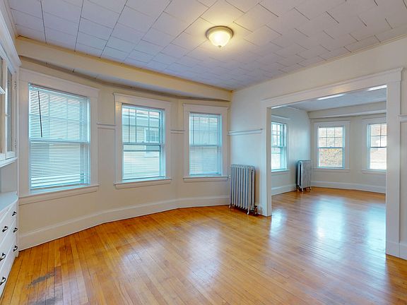 Dining room with hutch
