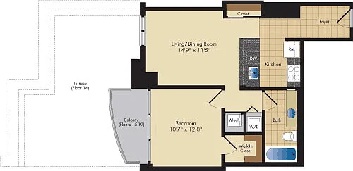 Floor plan Wilson