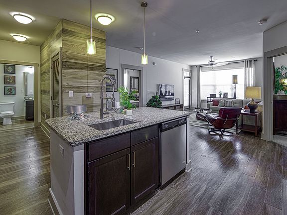 Open Concept Living and Kitchen Area