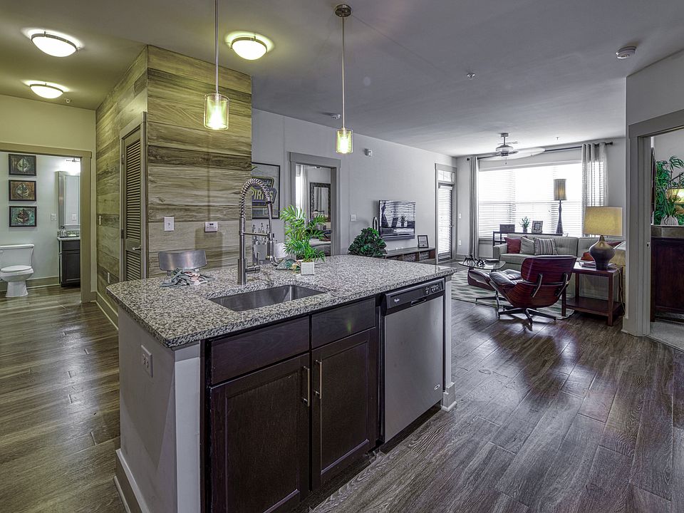Open Concept Living and Kitchen Area