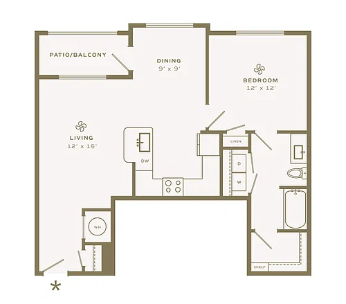 Floor plan Harrow