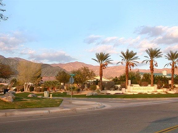 Entrance to Rancho Del Oro Development