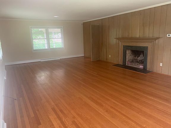 Upstairs living/dining room adjoining the kitchen.