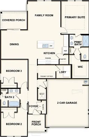 3 bed, 2.0 bath, 1700 sqft, $2,460 — Photo 2