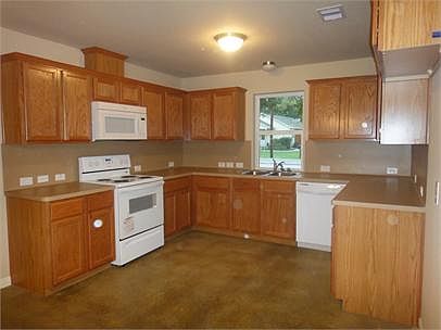 Kitchen -fridge not pictured