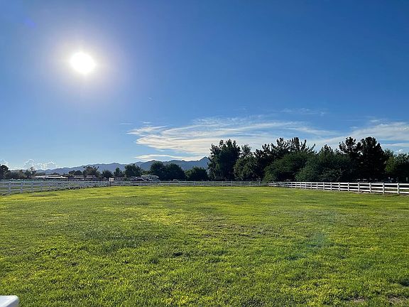 Back acre facing West