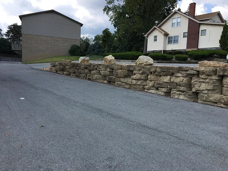 Parking Lot Entrance