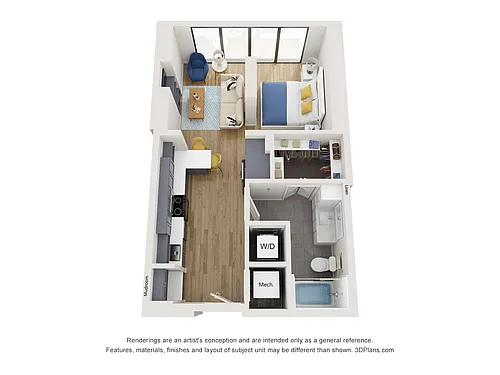 Floor plan A1a