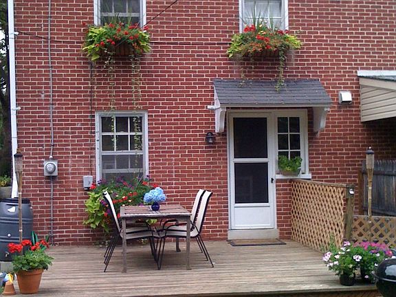 Back deck, 2009.