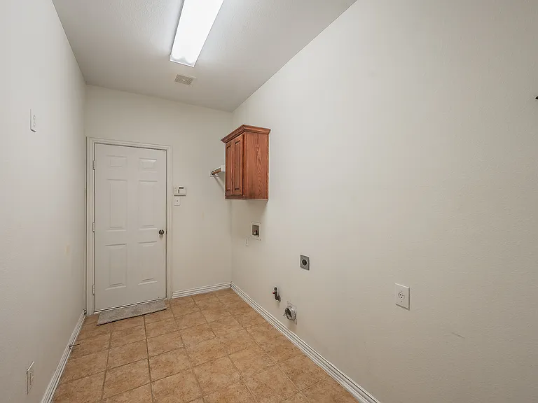 Downstairs laundry room