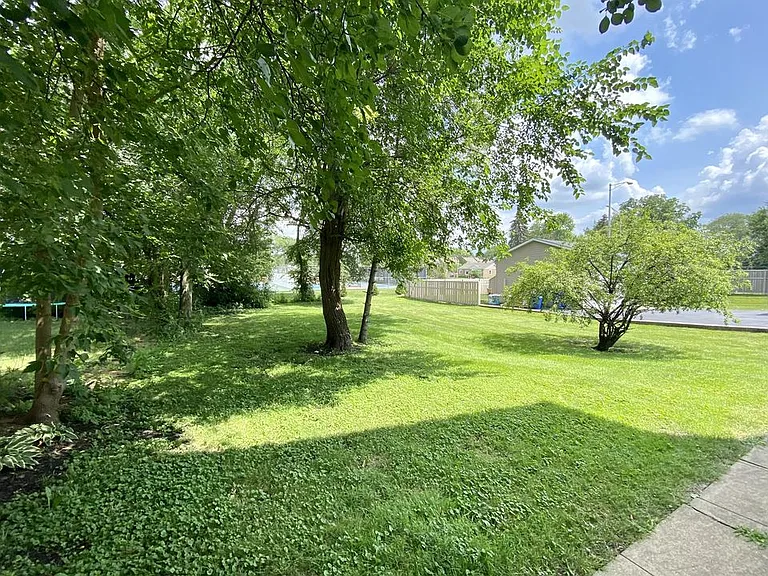 Back yard.