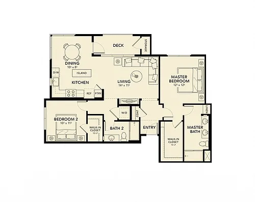 Floor plan B3