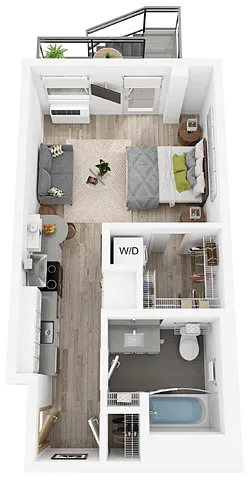 Floor plan W