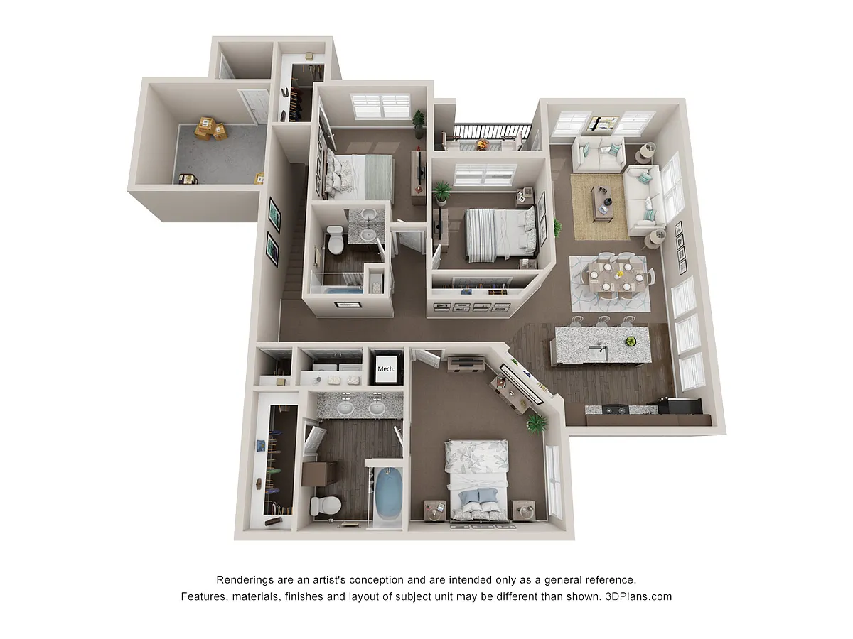 Floor plan Mulberry