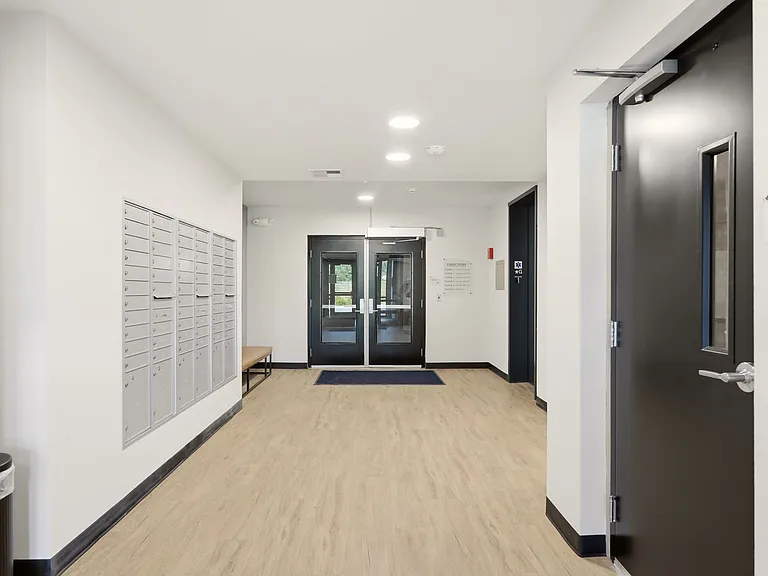 Mailboxes - Elevator - Staircase Lobby - Secure Parcel Pick Up Area