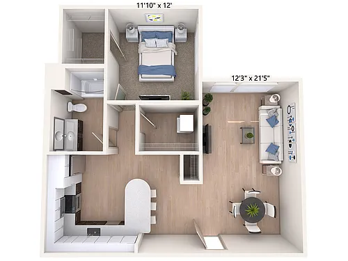 Floor plan A9-A-Two