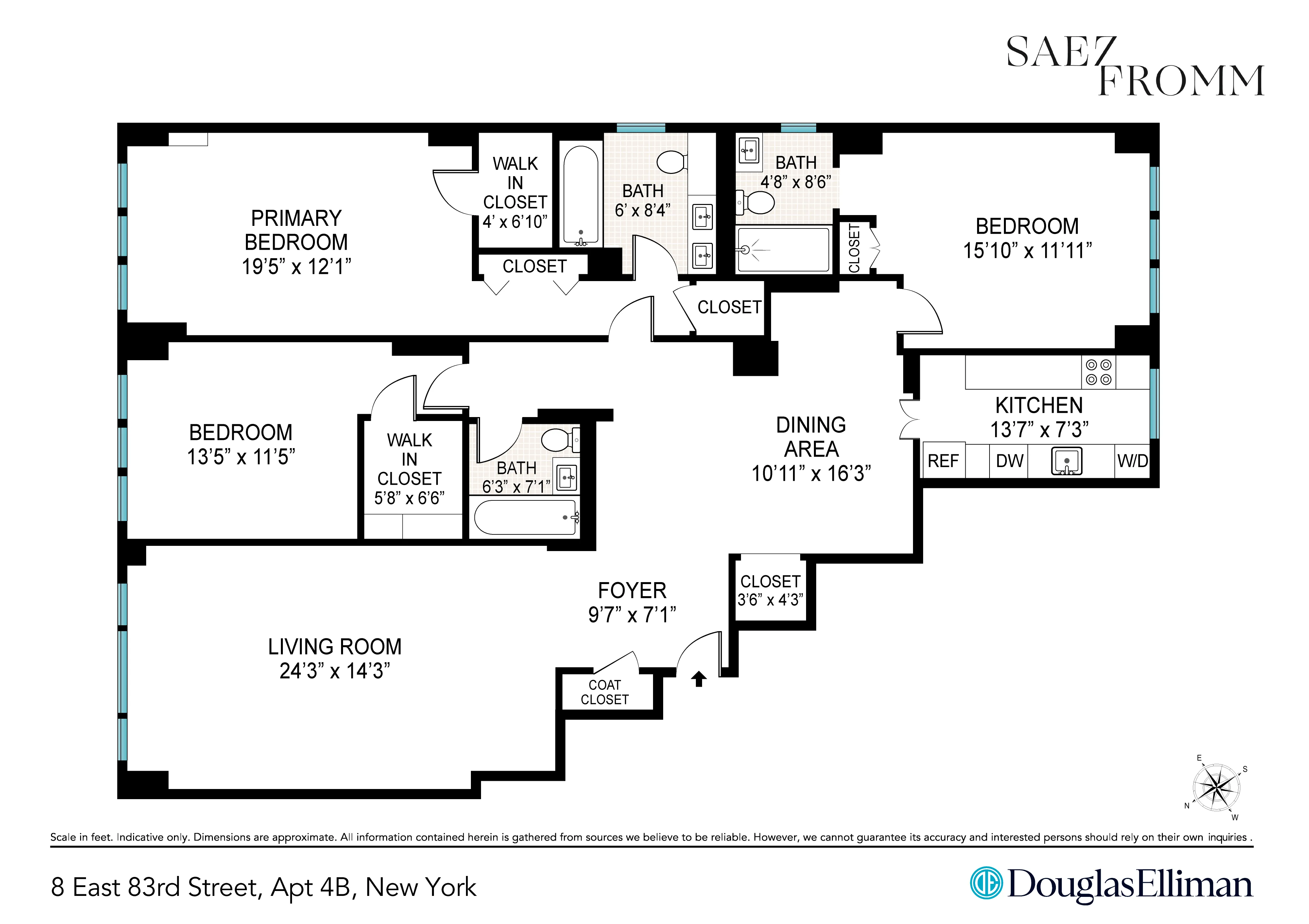 8 East 83rd Street #4B in Upper East Side, Manhattan
