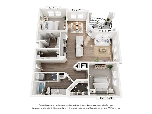 Floor plan B3