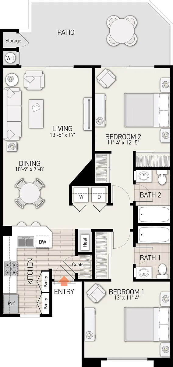 Floor plan Plan B