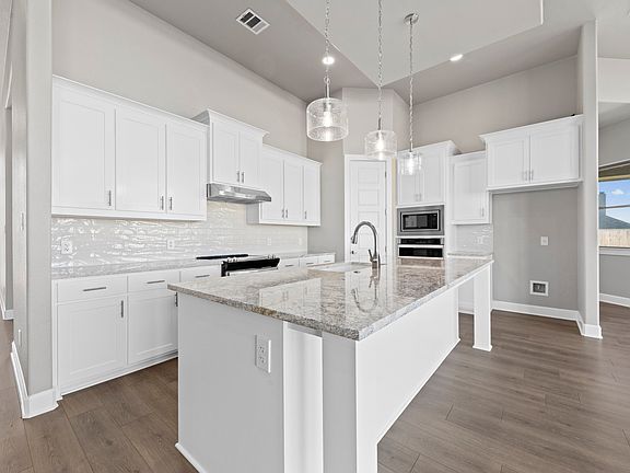 Large kitchen island