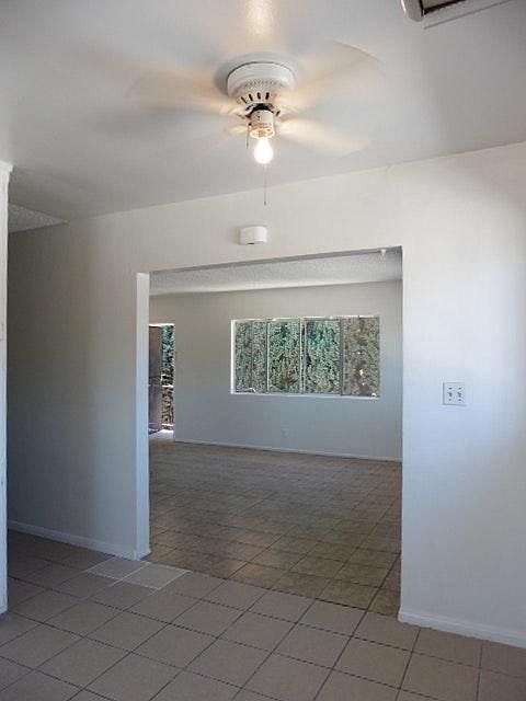 Kitchen to Living room with old fan