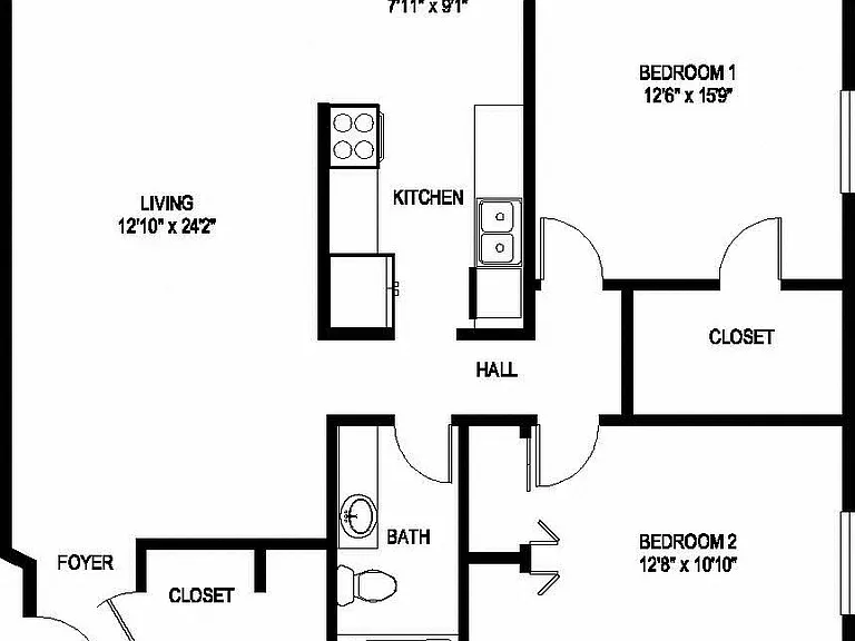 Chateau Apartments — Photo 35