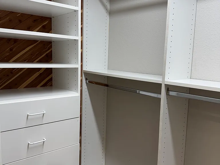 Master closet