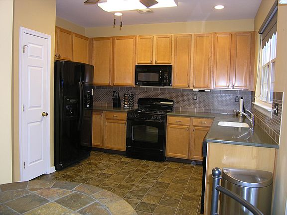 kitchen with all appliances