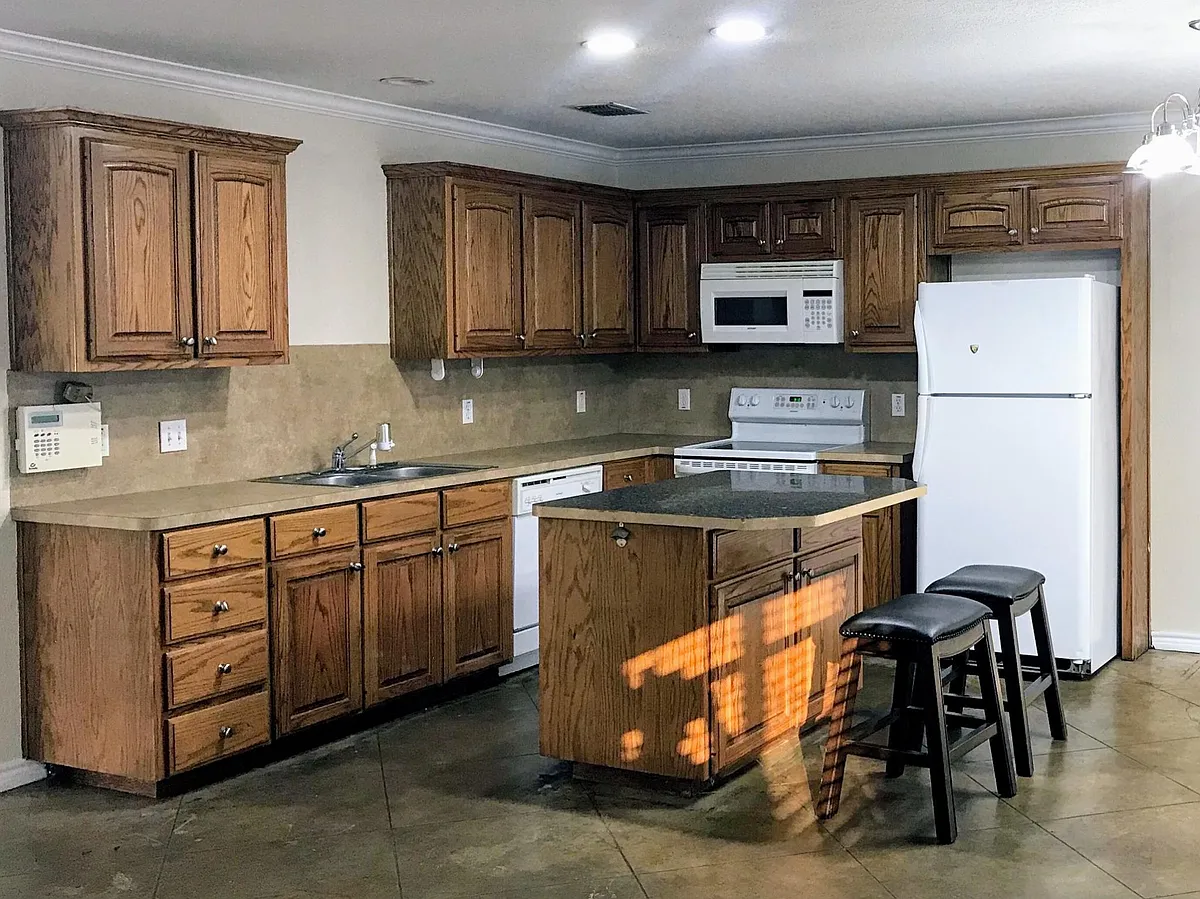 Kitchen opens into the dining area and living room. All appl - 1912 S 12th St