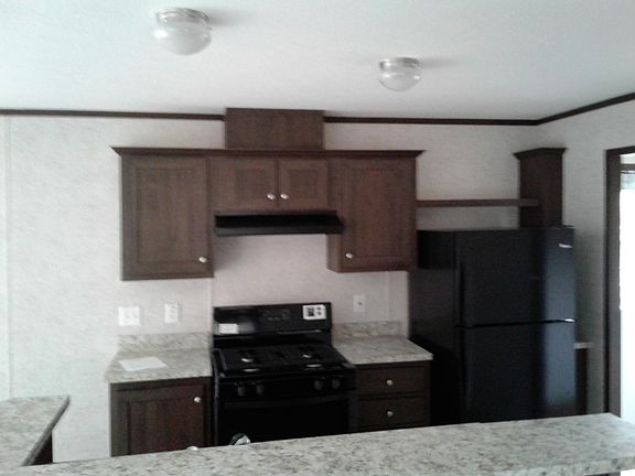 Kitchen- Stove & Fridge
