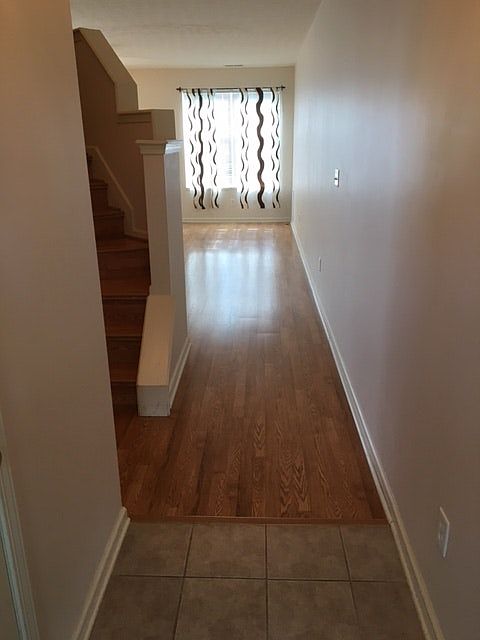 Entry Way, Half Bath on Left