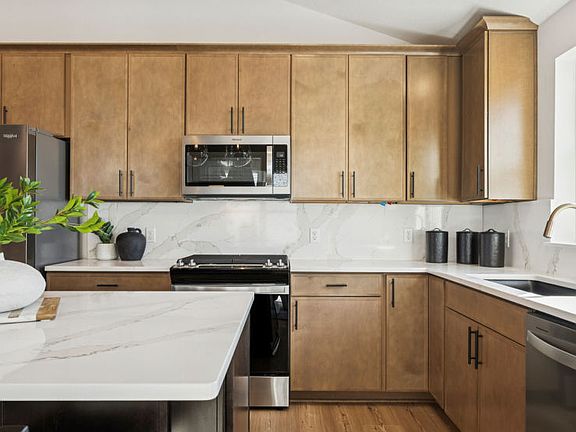 A kitchen designed for cooking, gathering, and living.