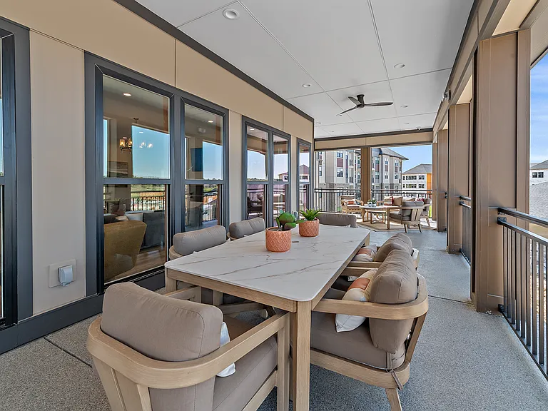 Clubhouse Veranda