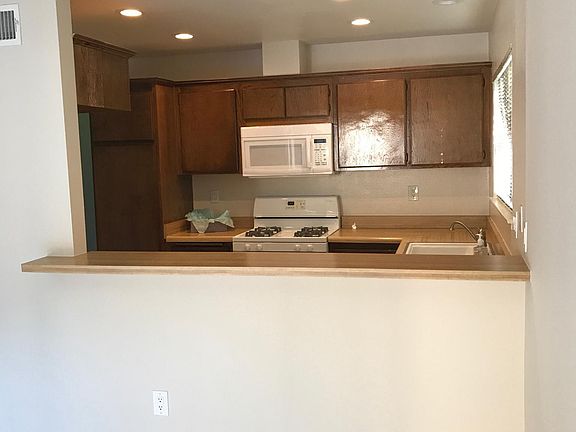 Kitchen view, from dining room.