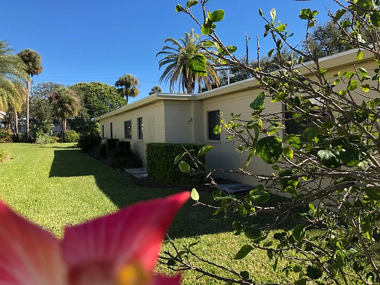 Lush landscaping all around you!