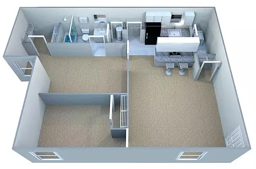Floor plan Classic Deluxe