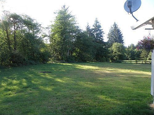Back yard looking north