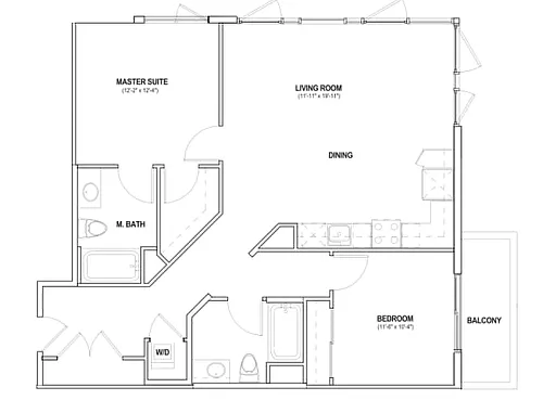 Floor plan 2A
