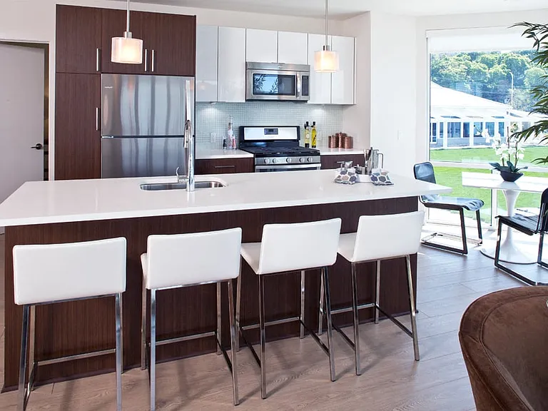 Island Kitchens in Select Units