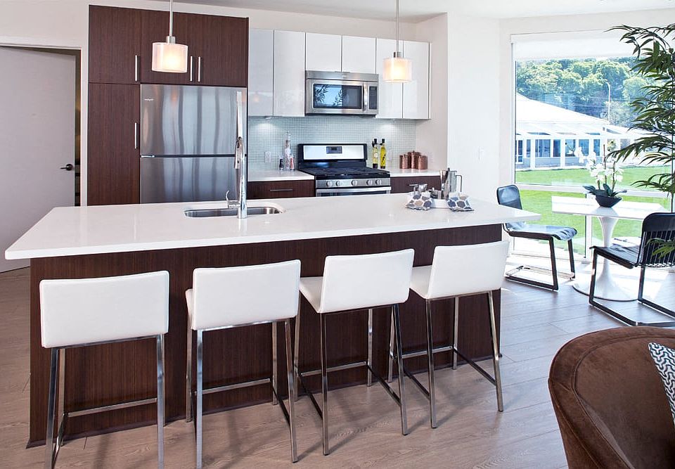 Island Kitchens in Select Units