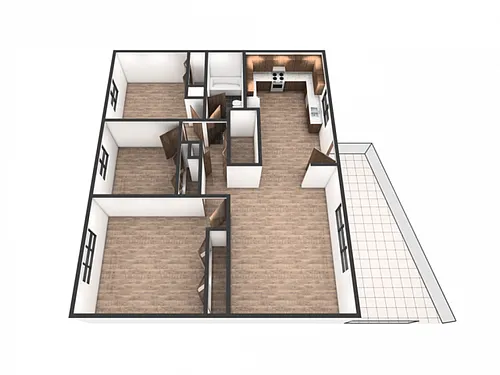 Floor plan 3X1