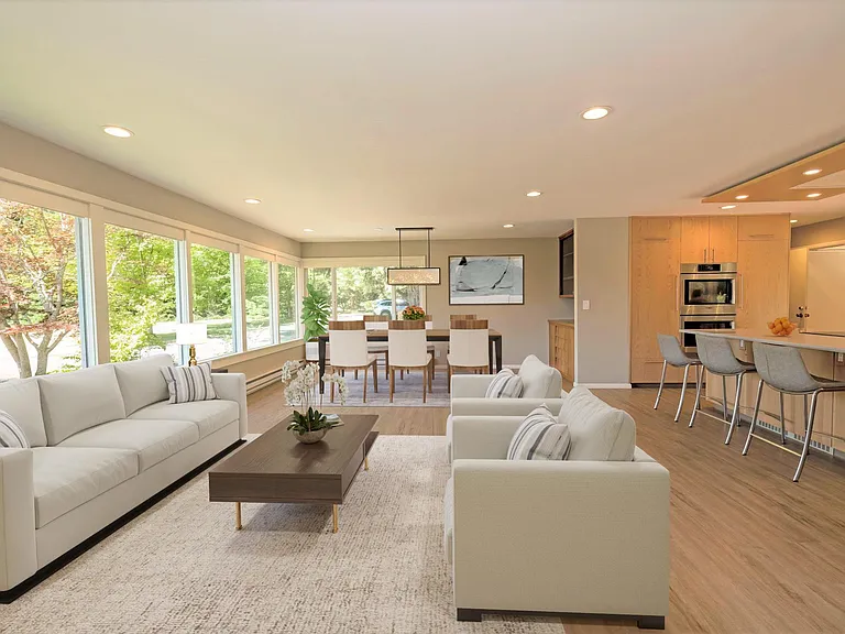 Great room with beautiful tranquil views