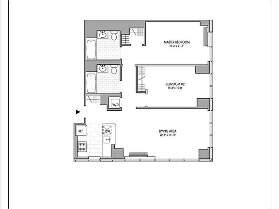2nd image of 606 W 57th St APT 1426