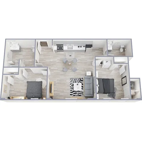 Floor plan B6