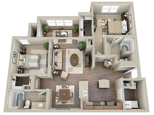 Floor plan B1SRG