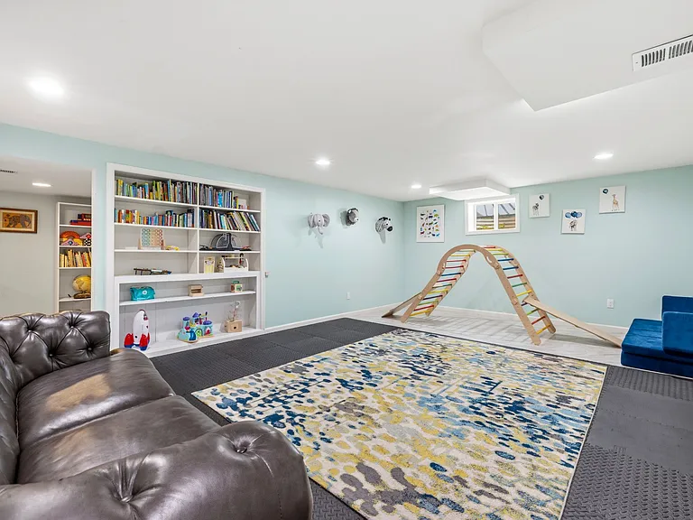 Fully finished basement/family room