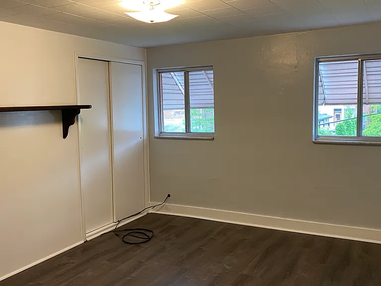 Two closets in bedroom for storage